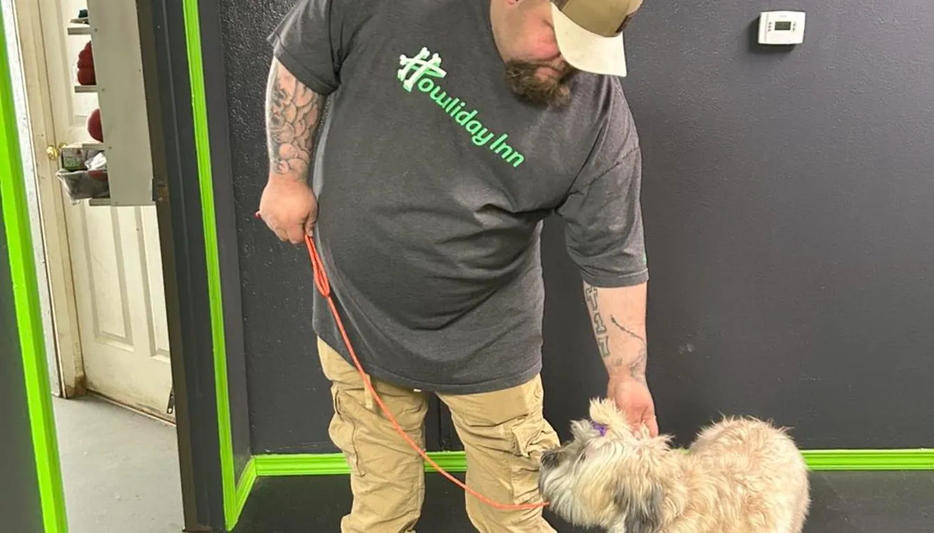 Dog at Howliday Inn Pet Resort — is Dog Boarding Safe for Your Dog